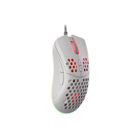 Genesis | Gaming Mouse | Wired | Krypton 555 | Optical | Gaming Mouse | USB 2.0 | White | Yes - 2